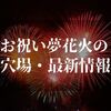 お祝い夢花火の穴場スポットと予約や駐車場情報【2023年山陽小野田市埴生地元民情報！！】