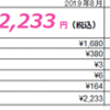 UQモバイル2020年1月の明細です。芸能人格付けチェックの「クイズ応募」をしたんだけれど、思ったほど、通話料がかかっていなかった。