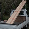 小屋の材料買いだしと基礎決め