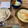 7月4日　野菜の豆乳煮