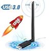 USB3.0 WiFi 無線LAN 子機 1200Mbps 高速度 デュアルバンド 2.4G/5G 802.11ac技術 Windows10/8/7/XP/Vista/Mac 対応