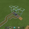 Minecraft beやっております#151～線路のターミナル・ポイントの作り方を紹介します～