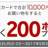 可愛いキャンペーンが楽天で。デメリットは無さそう。