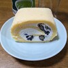 裏不二家の日のﾛｰﾙｹｰｷ　黒ごまは黒豆に