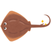 エイのフリーイラスト素材