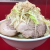 神保町ラーメン二郎『小らーめん』塩蔵千切生姜にうずら玉子トッピング！！コールはヤサイアブラでいただく二郎は攻撃力が半端なかったっす！！