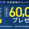 auじぶん銀行の外貨受取キャンペーン（2021年9月〜11月）で儲けた話