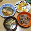 サバおろし煮、チーズ焼き