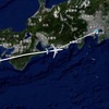 熊本ー羽田の航路