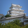 真っ白な姫路城（Himeji Castle ,Le chateau de Himeji)