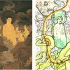 東洋画にも神の姿が見えている。