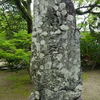 正ノ宮正八幡神社の境内に祀られる庚申塔（③/⑥）　福岡県行橋市行事