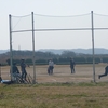 やっと河川敷でソフトボール練習する🥎