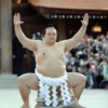 稀勢の里 奉納土俵入り！