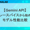 【Gemini API】カレースパイスから始めるモデル性能比較