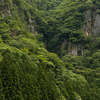 奈良県と三重県の境にある絶景スポット。室生火山群が造りあげた奇勝、香落渓（かおちだに）
