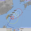 今日は「処暑」　暑さが終わると共に、台風がやってくる