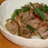砂ぎもの中華風ドレッシング和え