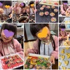 バレンタインデーのチョコづくり　　　学校あるある（教室スケッチ）495