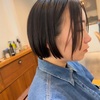 えりあしギリギリのコンパクトボブ【顔まわりデザイン】▷今夜の晩ごはん献立は…