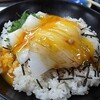 昼食はイカ丼