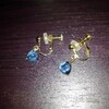 １７８　青水晶のイヤリング