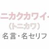 アニメ「トニカクカワイイ（トニカワ）」の名言・名セリフ