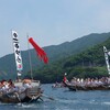 宇和島・嵐の伝統！180年続く由良神社の和船競漕