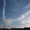 空が騒がしい