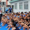 プール開き　ドッジボール・友愛スポーツ大会