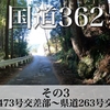 【車載動画】国道362号 その3 国道473号交差部〜静岡県道263号交差部