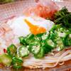 ぶっかけそうめん＆チキンから揚げ