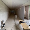 今日から本格的に会場設営です。