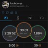 今シーズン初の30km走