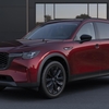 「CX-90 米国仕様」に追加された新グレード"Premium Sport"の実車画像。