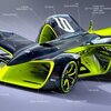 自律走行・無人の戦いRoborace ロボカーの完成デザインを発表!