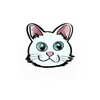 ProCreateで、猫のイラストを描いてみました。少しずつ練習中です。