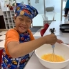 ホットケーキ作り！