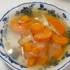ニンジンと玉ねぎの野菜スープ