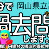 岡山県立高校入試・令和２年度／数学大問３・二次関数・円錐台