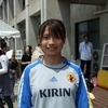 サッカーワールドカップ女子準々決勝のドイツ戦を見たけど、１５番の選手（鮫島 彩さん）が可愛かったですね。