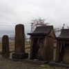 馬頭観音塔群と庚申塔ほか（横手市十文字町仁井田・山神社）