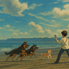 写真をAIでジブリ風のイラストへ