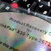 ThinkPad X30、HDD換装