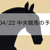 2023/04/22 中央競馬の予想結果
