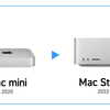 Mac Studio（M1 Max 2022）とMac mini（M1 2020）でベンチマークを測ってみた。