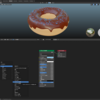 【100日モデリング】57日目~ドーナツ~