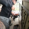 とうとう事務所にも発電機が
