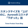 インスタンスサイズを「上げた」のに、Auroraのコストが「下がった」話