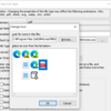 デフォルトのPDFのアイコンがEdgeとChromeで奪い合い